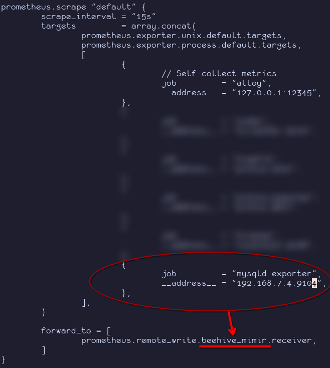 Alloy config